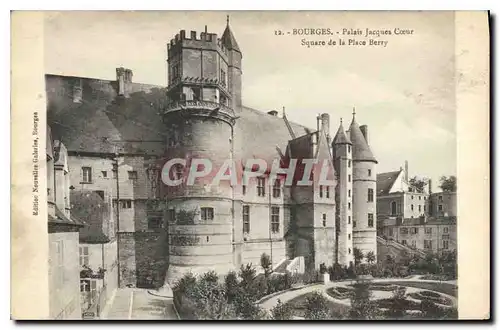 Cartes postales Bourges Palais Jacques Coeur