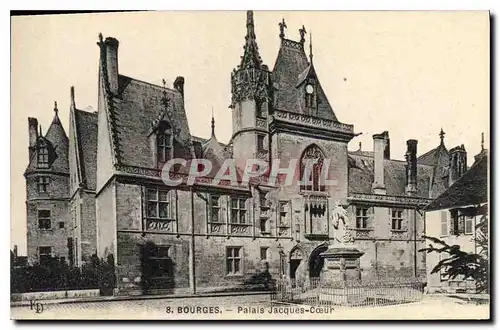 Cartes postales Bourges Palais Jacques Coeur