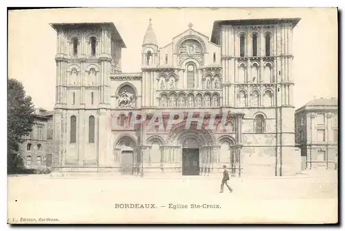 Cartes postales Bordeaux Eglise Ste Croix