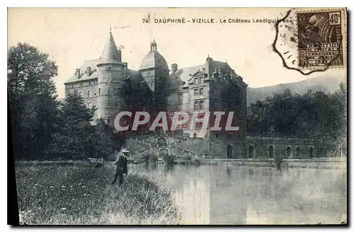 Ansichtskarte AK Dauphine Vizille Le Chateau Lesdiguieres