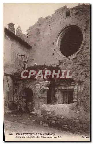 Cartes postales Villeneuve les Avignon Ancienne Chapelle des Chartreux