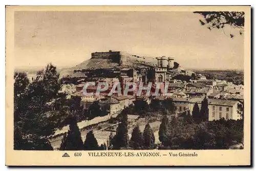 Cartes postales Villeneuve les Avignon Vue Generale