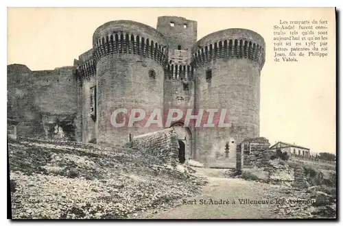 Cartes postales Villeneuve les Avignon Fort St Andre