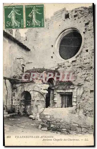 Cartes postales Villeneuve les Avignon Ancienne Chapelle des Chartreux