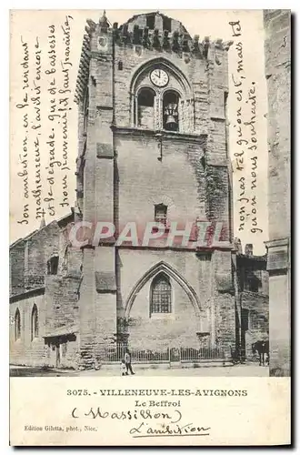 Cartes postales Villeneuve les Avignon Le Beffroi