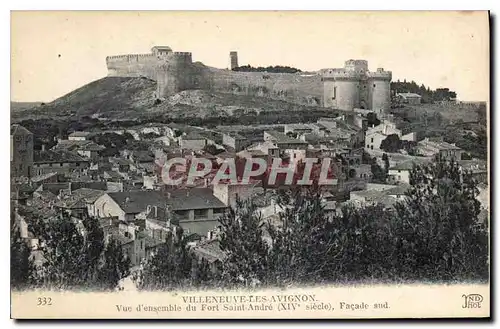 Cartes postales Villeneuve les Avignon Vue d'ensemble du Fort Saint Andre