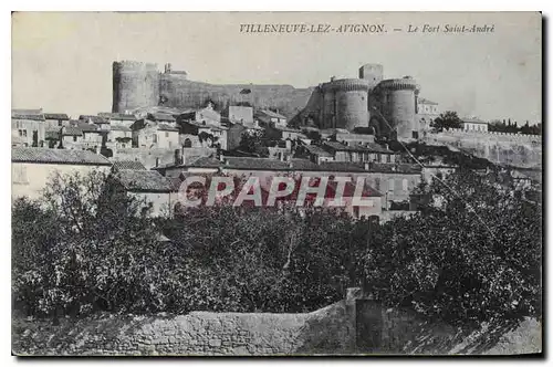 Cartes postales Villeneuve les Avignon Le Fort Saint Andre