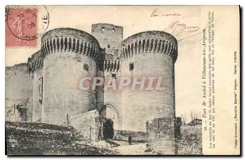 Cartes postales Villeneuve les Avignon Fort Saint Andre