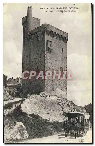 Cartes postales Villeneuve les Avignon La Tour Philippe le Bel