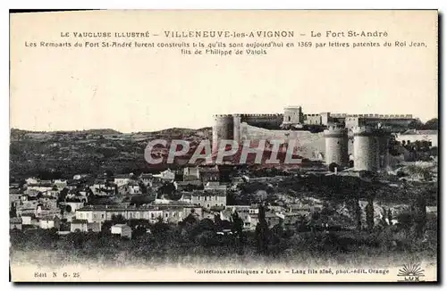 Cartes postales Villeneuve les Avignon Le Fort St Andre