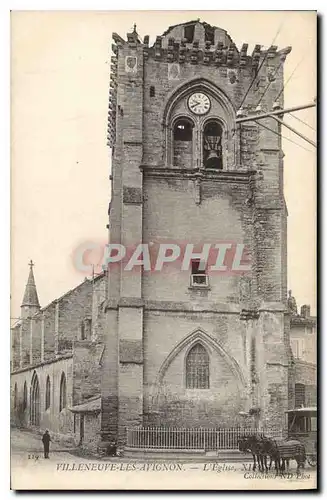 Cartes postales Villeneuve les Avignon L'Eglise