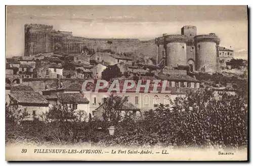 Cartes postales Villeneuve les Avignon Le Fort St Andre