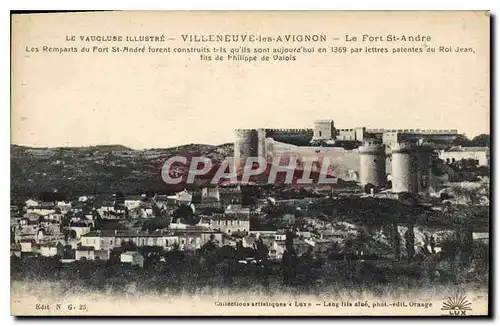 Cartes postales Villeneuve les Avignon Le Fort St Andre