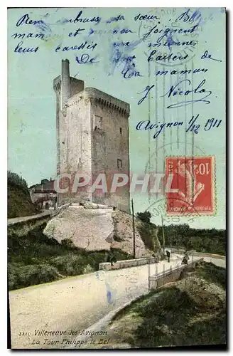 Cartes postales Villeneuve les Avignon La Tour Philippe le Bel