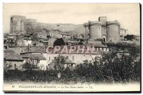 Cartes postales Villeneuve les Avignon Le Fort Saint Andre