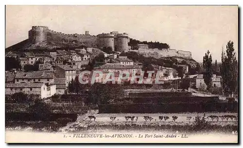 Cartes postales Villeneuve les Avignon Le Fort Saint Andre