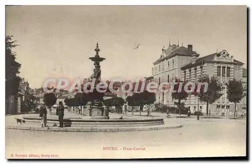 Cartes postales Bourg Place Carriat