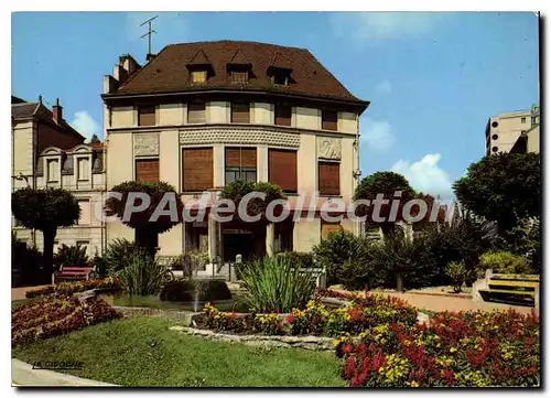 Cartes postales Bourg en Bresse Ain Jardin Place Joubert Chambre de Commerce Maison du Tourisme