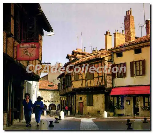 Ansichtskarte AK Ain Bresse Bourg en Bresse la Rue Mignanney avec ses Vieilles maisons du XVI siecle