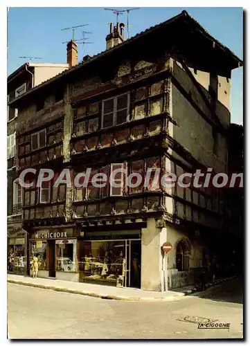 Cartes postales Bourg en Bresse Ain Rue Gambetta Maison du XV S