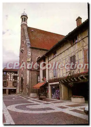 Cartes postales Ain La Dombes Chatillon S Chalaronne le Parvis et l'eglise St Andre XIV