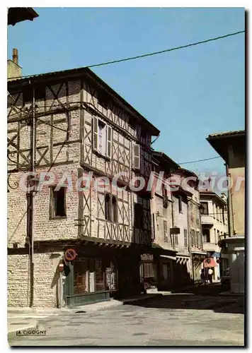 Ansichtskarte AK Chatillon sur Chalaronne Ain Vieille Maison a Colombages