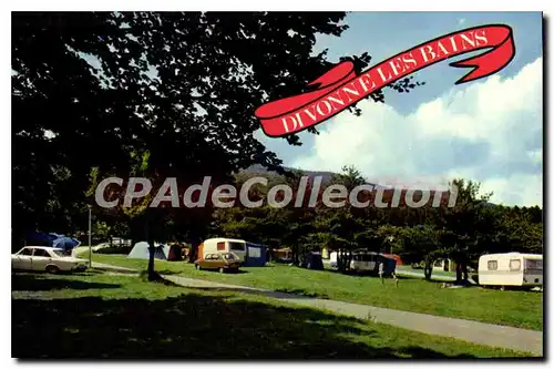 Cartes postales Ain Divonne les Bains le Camping