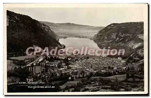 Cartes postales Nantua vue generale et le Lac