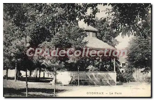 Cartes postales Oyonnax le Parc