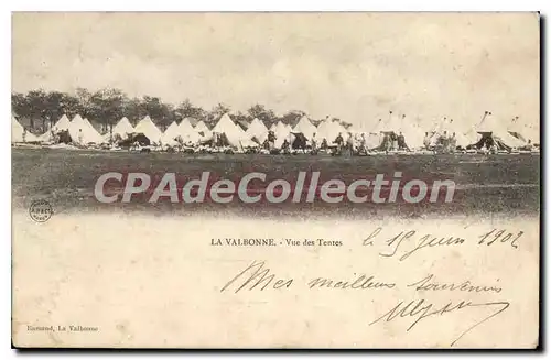 Cartes postales La Valbonne vue des Tentes
