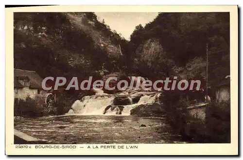 Cartes postales Bourg de Sirod a la Perte de l'Ain