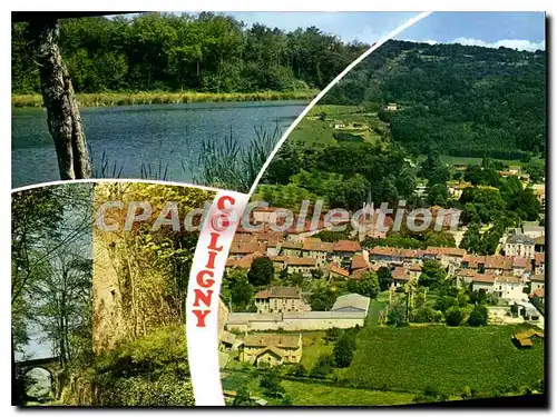 Cartes postales Coligny Ain l'etang la Tour Carree