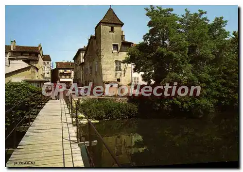 Cartes postales Pont de Vaux Ain les rives de la Reyssouze