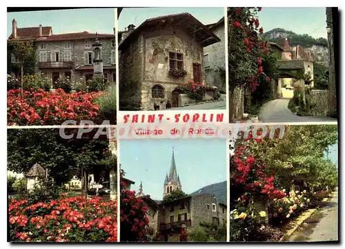 Cartes postales Saint Sorlin en Bugey Ain Village de Roses