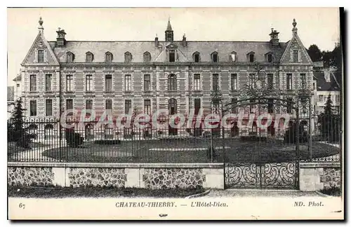 Cartes postales Chateau Thierry l'Hotel Dieu