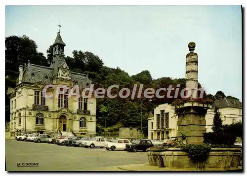 Ansichtskarte AK Chateau Thierry Aisne Place de l'Hotel de Ville