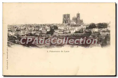 Cartes postales Panorama de Laon