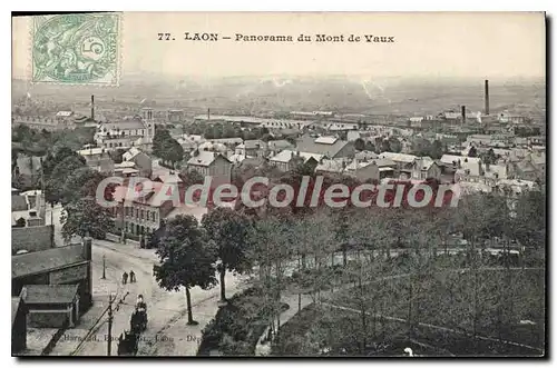 Cartes postales Laon Panorama du Mont de Vaux