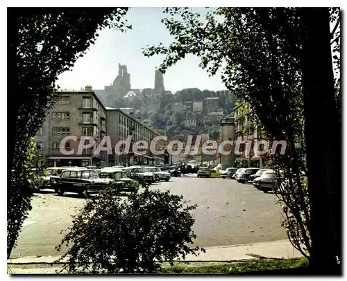 Cartes postales Laon Aisne Place de la Gare