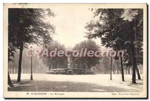 Ansichtskarte AK St Quentin le Kiosque