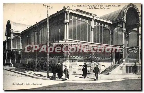 Ansichtskarte AK Saint Quentin les Halles Cote Nord Ouest