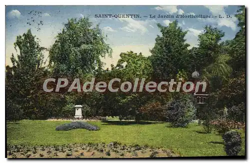 Cartes postales Saint Quentin le Jardin d'Horticulture