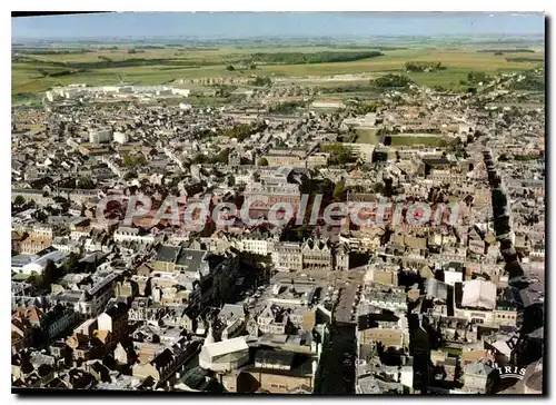 Ansichtskarte AK En Avion sur Saint Quentin Aisne vue generale Pilot operateur R Henrard