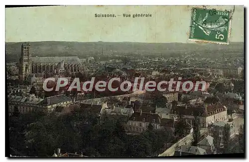 Cartes postales Soissons vue generale