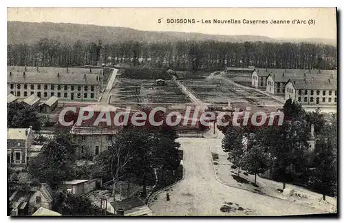 Cartes postales Soissons les Nouvelles Casernes Jeanne d'Arc