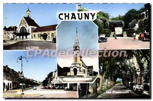 Cartes postales Chauny Aisne Souvenir