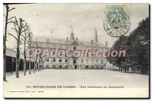 Cartes postales Notre Dame de Liesse vue interieure du Seminaire