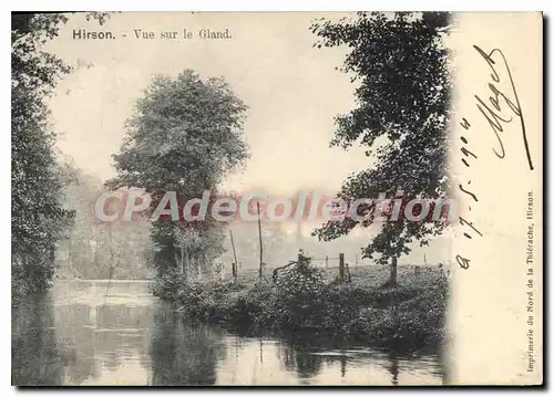 Cartes postales Hirson vue sur le Gland