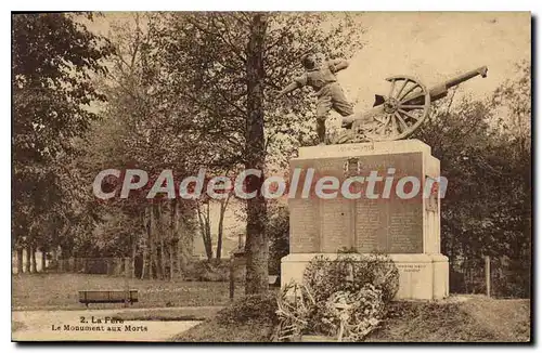 Cartes postales La fere le Monument aux Morts