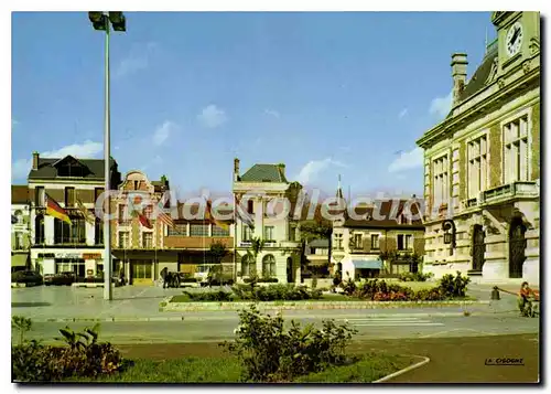 Cartes postales Chauny Aisne la Place de l'Hotel de Ville